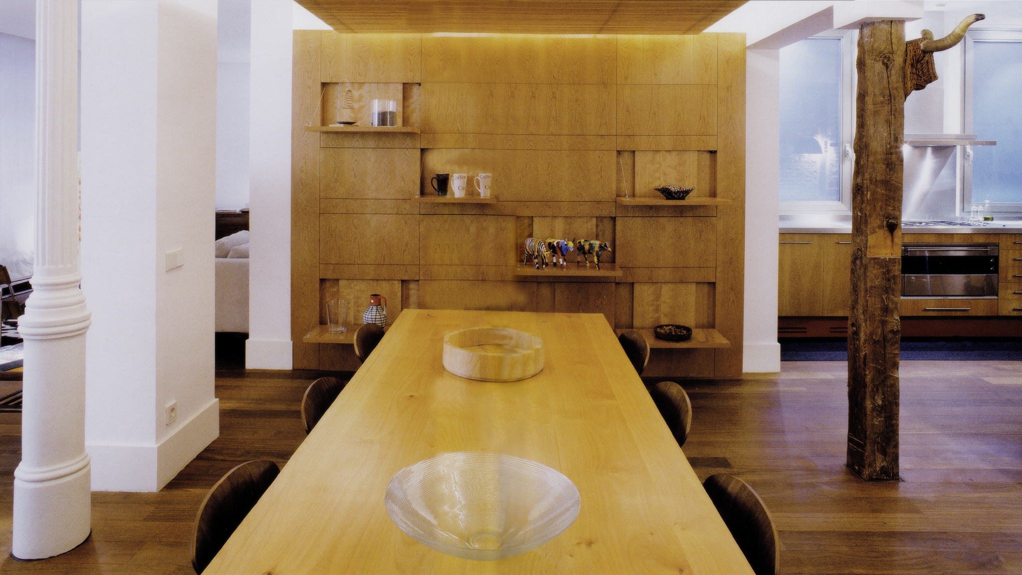 Mueble de salón madera de cerezo